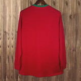 2012 Portugal home long sleeve retro jersey
