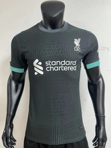 2024-25 Liverpool Away Player version soccer jerseys