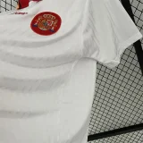 Retro Spain 1994 away soccer jerseys