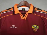 Roma 1998-99 home soccer jerseys 