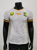 2023-24 Cameroon white player version(The player version is more slim fit, it is recommended to buy one size larger)