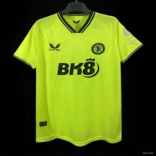2023-24 Aston Villa Green Goalkeeper Jersey