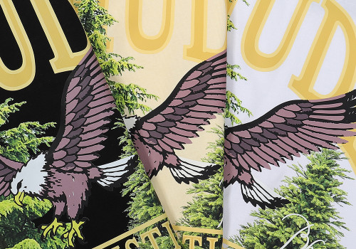 5077*RHUDE Pandora Eagle T-shirt