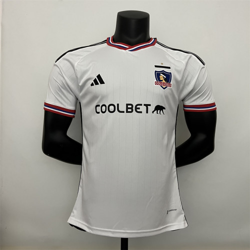 2023-24 Colo-Colo home player version(The player version is more slim fit, it is recommended to buy one size larger)