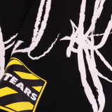 5647*Denim Tears x Offset joint album SET IT OFF flame kapok sweatshirt hoodie