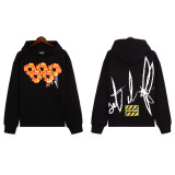 5647*Denim Tears x Offset joint album SET IT OFF flame kapok sweatshirt hoodie