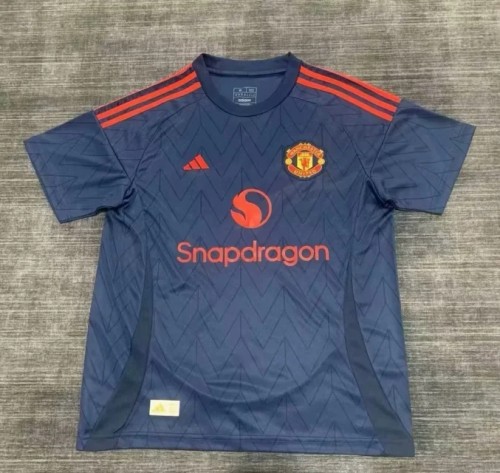 2024-25 Manchester United blue soccer jerseys