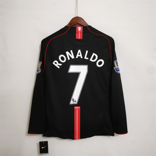 07-08 Manchester United away long sleeve
