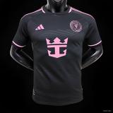 2024-25 Inter Miami Away Player Version Black (The player version is more slim fit, it is recommended to buy one size larger)