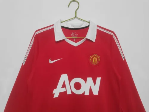 Manchester United 2010-11 home Long Sleeve