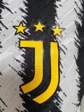 2023-24 Juventus Home Player Version Long Sleeve Jersey