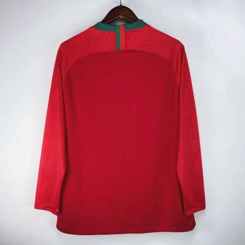 2018 Portugal Retro Long Sleeve soccer jerseys