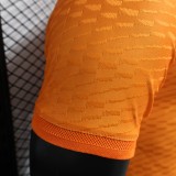 2023-24 Real Madrid Y3 Orange Joint Player Edition Jersey