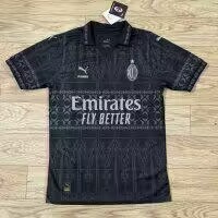 2024 AC Milan Pleasure co-branded black edition S-4XL