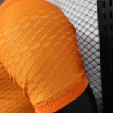 2023-24 Real Madrid Y3 Orange Joint Player Edition Jersey