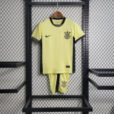 2023-24 Corinthians third yellow kids kit