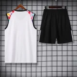 2023-24 Manchester United white vest suit
