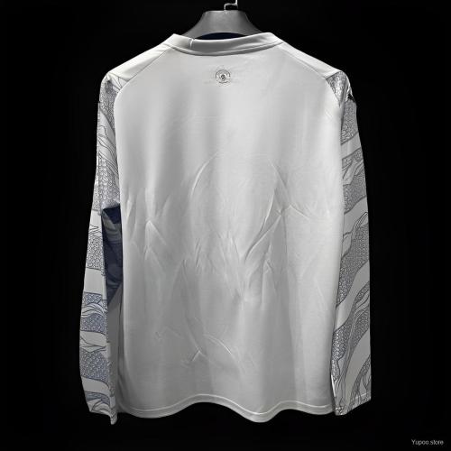 2024-25 Manchester City Puma Year of the Dragon White Long Sleeve Jersey