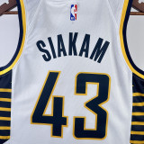 Pacers white 43 SIAKAM