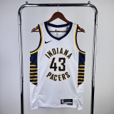 Pacers white 43 SIAKAM