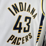 Pacers white 43 SIAKAM