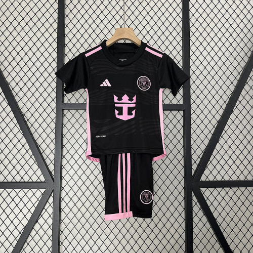 2024-25 Kids Inter Miami Away Black Jersey