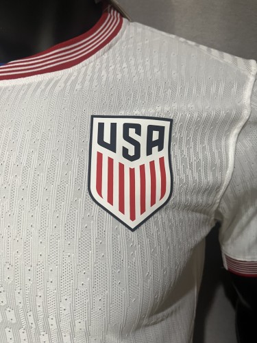 2024 US home white player version(The player version is more slim fit, it is recommended to buy one size larger)