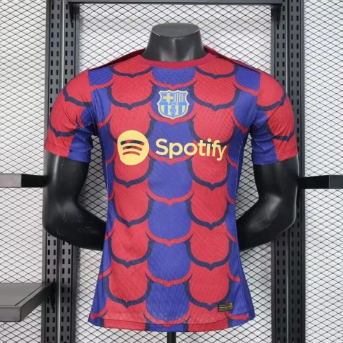 2023-24 barcelona blaugrana player version training(The player version is more slim fit, it is recommended to buy one size larger)