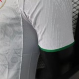 oman 2024-25 white away player version(The player version is more slim fit, it is recommended to buy one size larger)