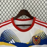 2024 Venezuela away white soccer jersey