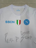 2023-24 SSC Napoli x Geolier Special Sanremo Edition White Jersey
