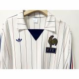 1980-82 France away long sleeve retro jersey