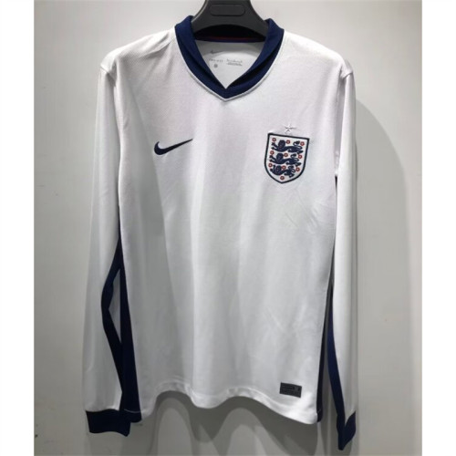 2024 England home long sleeve jersey