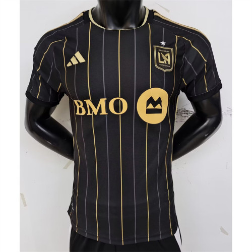 2024-25 Los Angeles FC home black player version(The player version is more slim fit, it is recommended to buy one size larger)