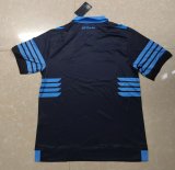 2015-16 Lazio away blue retro jersey