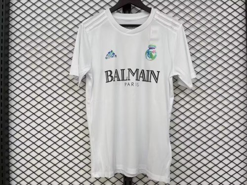 2024-25 Real Madrid Balmain white training jersey