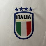 2024 Italy away white kids kit