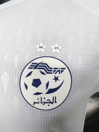 2024 Algeria light blue player version(The player version is more slim fit, it is recommended to buy one size larger)