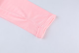 paris saint germain black pink half pull suit