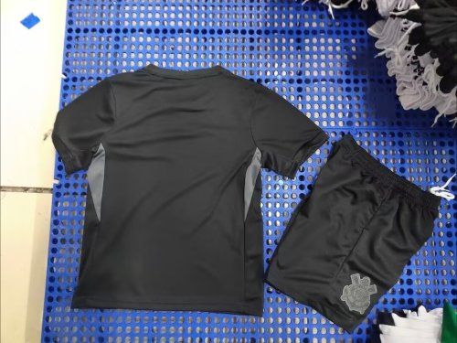 2024-25 Corinthians black kids kit