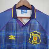 1994-96 Scotland home soccer jersey