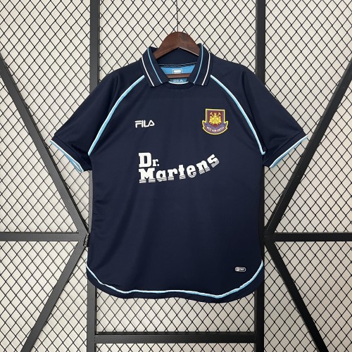 1999-2000 West ham third away retro jersey