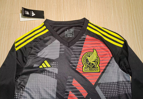 2024-25 Mexico black goalkeeper long sleeve jersey