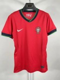 2024 Portugal home woman soccer jersey