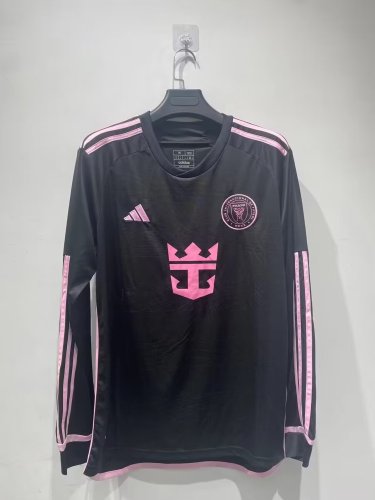 2024-25 Miami away long sleeve soccer jersey