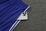 2024-25 Italy blue cotton training suit