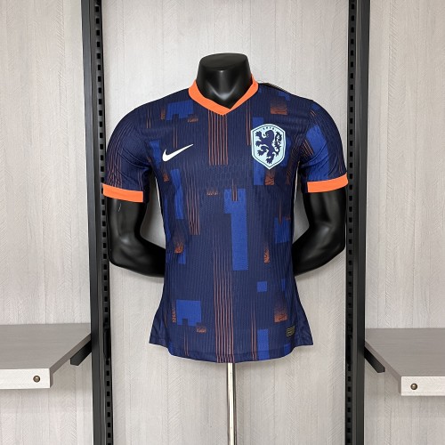 2024 Netherlands Player Version Away Jersey