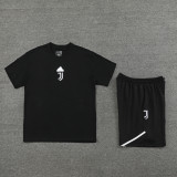2024-25 Juventus black cotton training suit