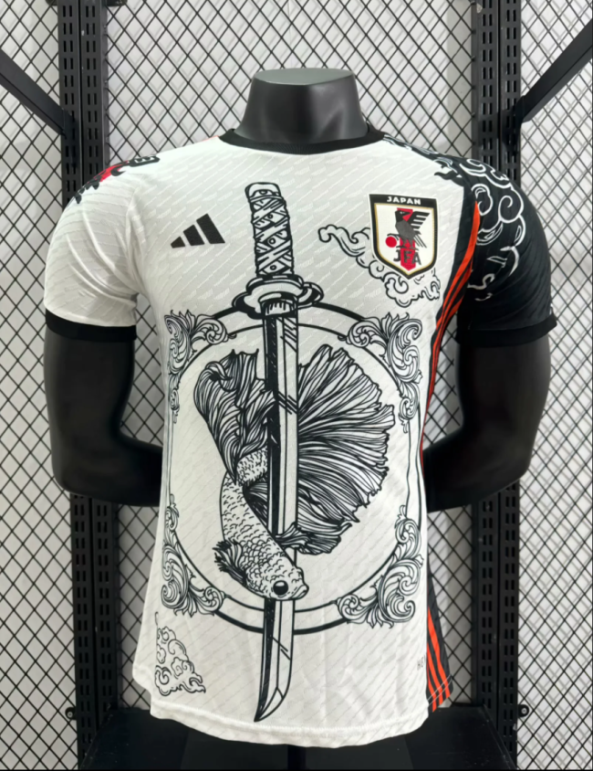2024-25 Japan tsubasa white player version(The player version is more slim fit, it is recommended to buy one size larger)