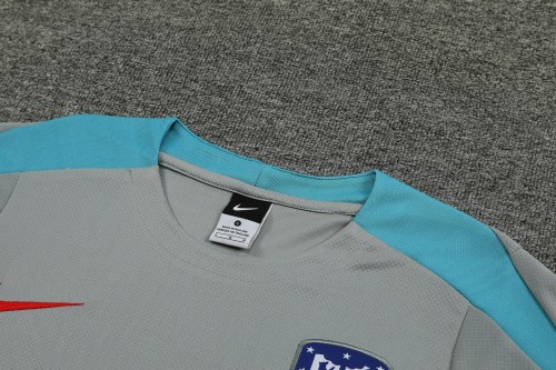 2024-25  Atletico Madrid  gray cotton training suit
